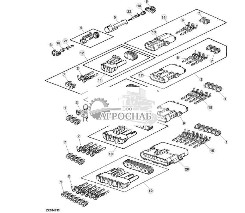 Клеммы и разъемы Weatherpack, жгут проводов 